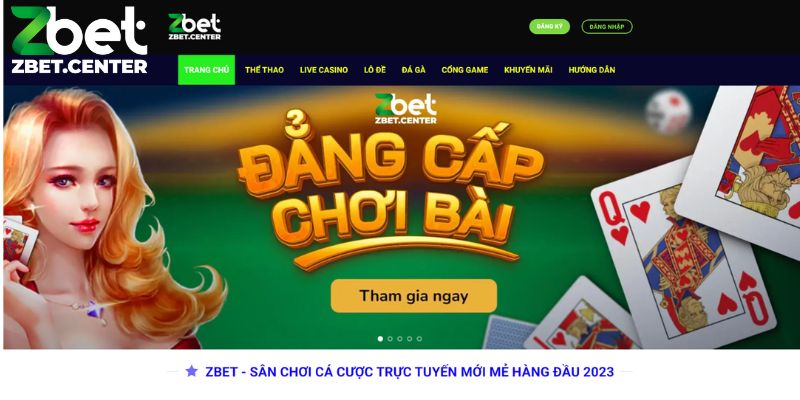 casino trực tuyến zbet đẳng cấp hàng đầu Châu Á